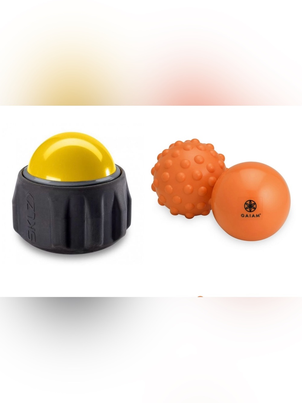 Massage Balls - GAIAM & SKLZ - Set of 3